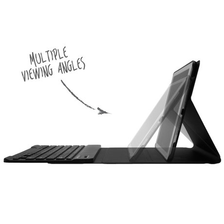 Accezz AZERTY Bluetooth Keyboard Bookcase iPad 10.2 (2019 / 2020) (D)