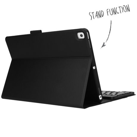 Accezz AZERTY Bluetooth Keyboard Bookcase iPad 10.2 (2019 / 2020) (D)