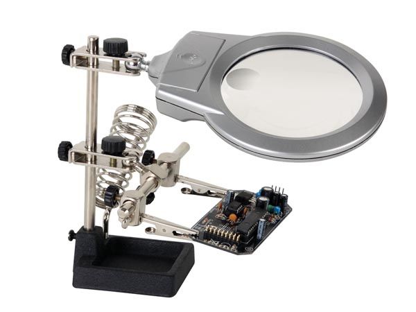 Velleman VTHH3 derde hand met lamp