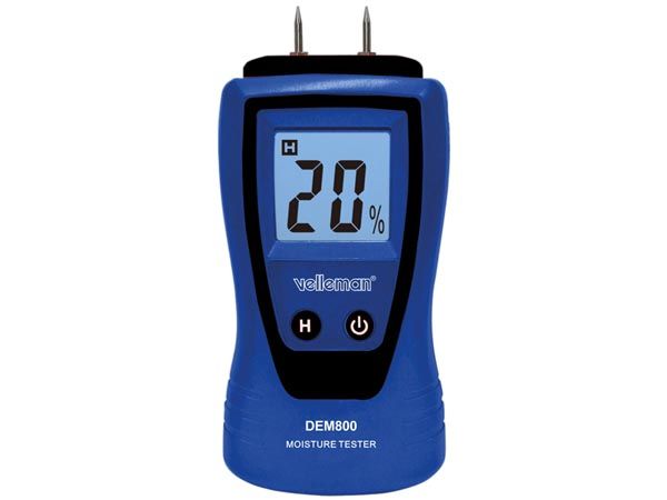 Velleman DEM800 Digitale vochtmeter Vochtigheidsdetector