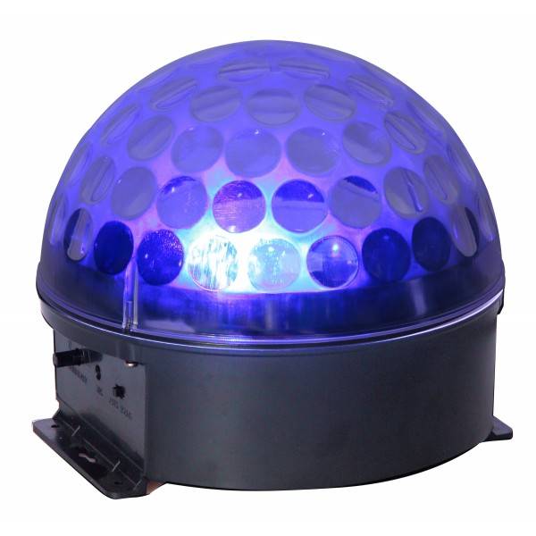 Ibiza ASTRO1 LED disco licht effect muziekgestuurd met 3 watt RGB LED's