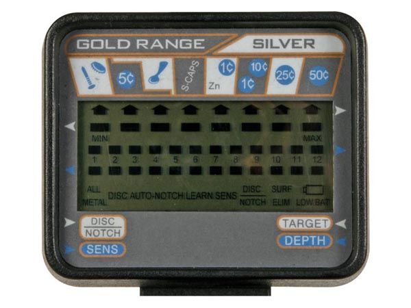 Velleman CS300 metaaldetector met LCD scherm