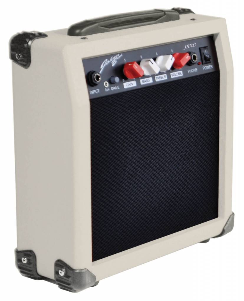 Johnny Brook JB703 20 watt gitaarversterker wit