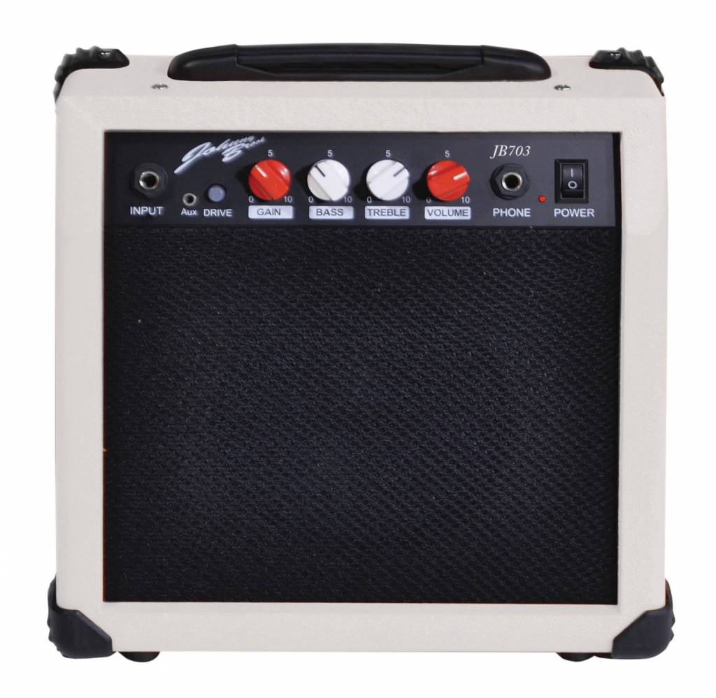 Johnny Brook JB703 20 watt gitaarversterker wit