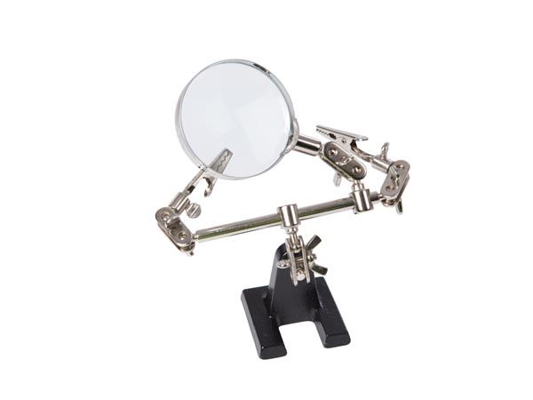 Velleman VTHHN derde hand met vergrootglas
