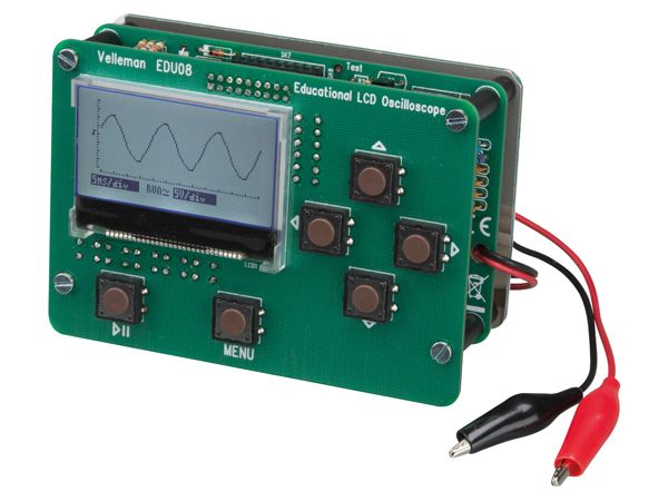 Velleman EDU08 LCD oscilloscoop bouwpakket