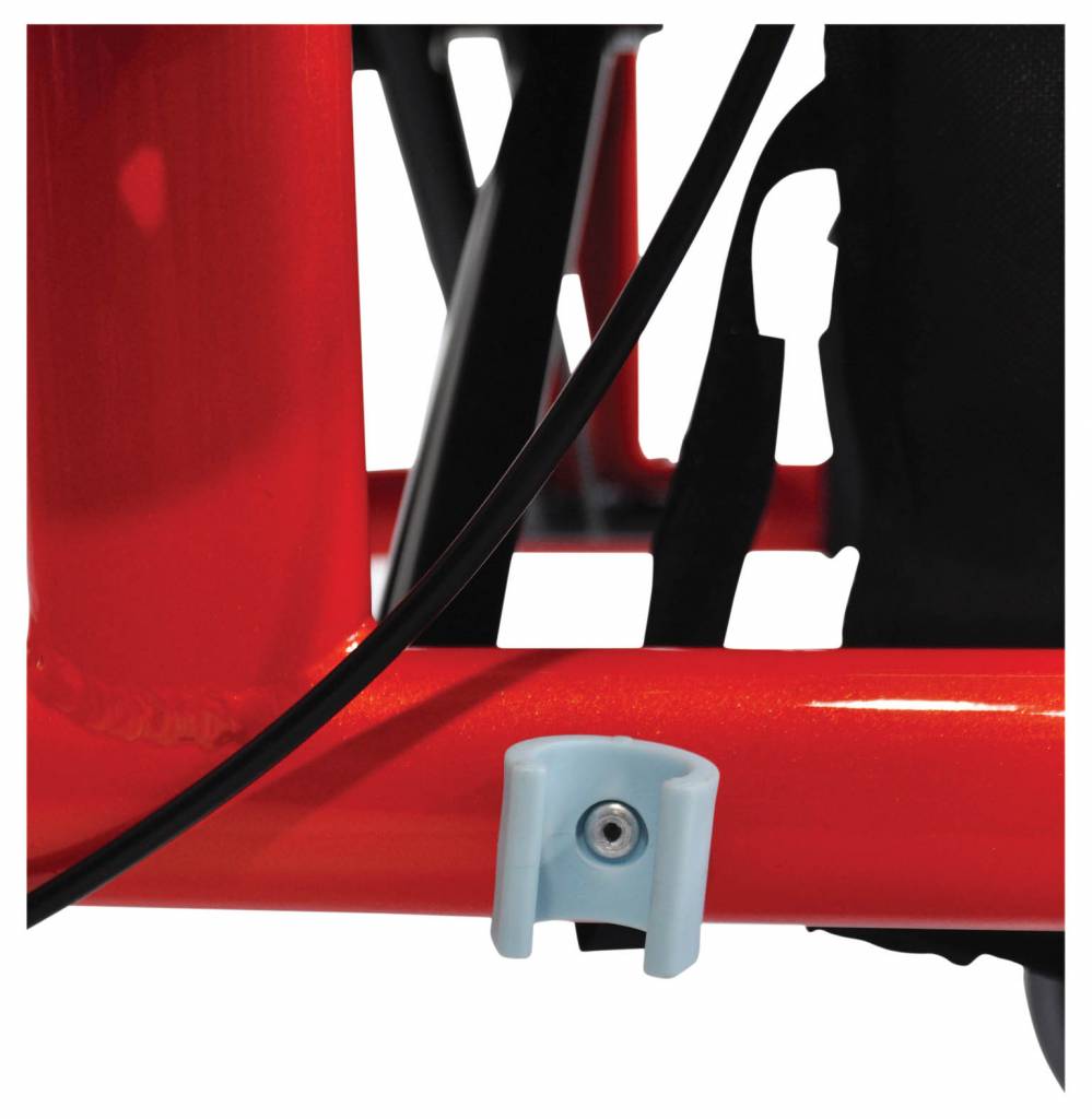 Aidapt VP184 2 in 1 rollator rolstoel oranje