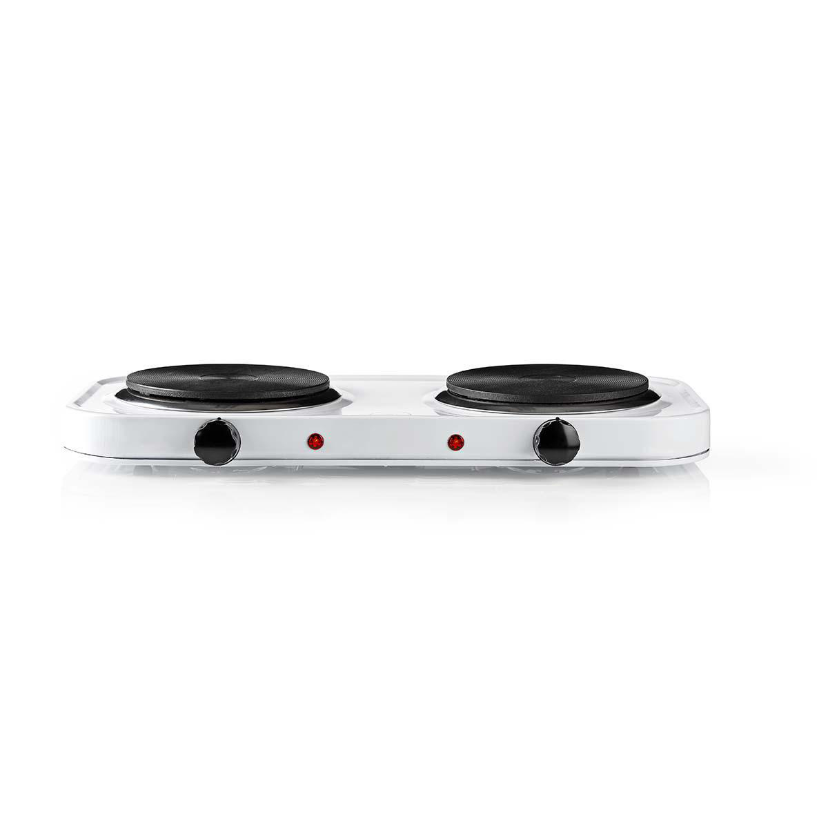 Nedis dubbele elektrische kookplaat - 2500 watt 185 mm