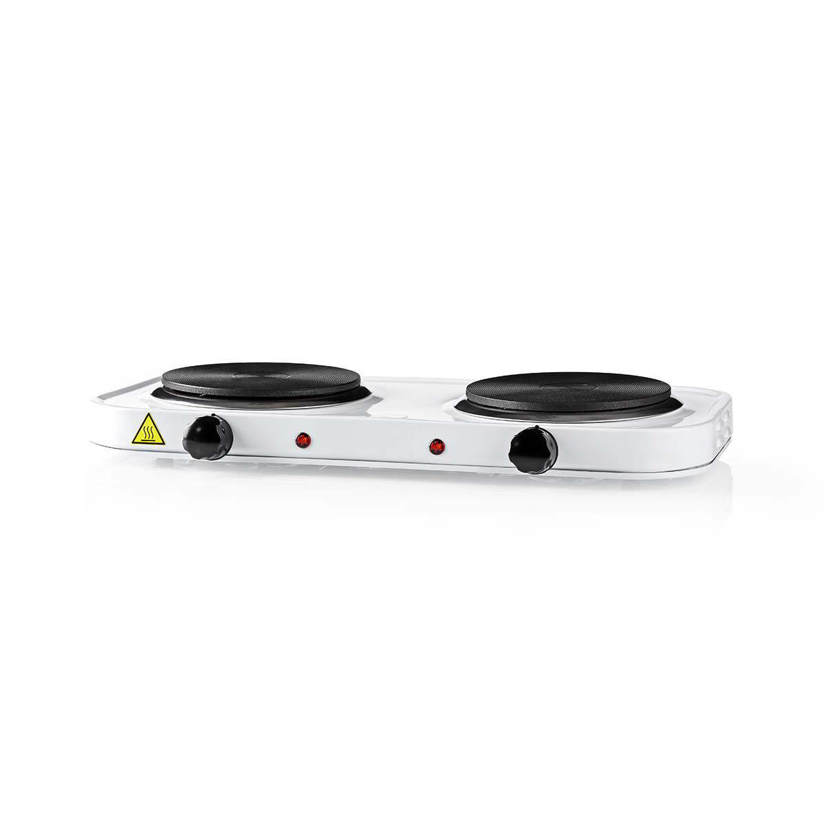 Nedis dubbele elektrische kookplaat - 2500 watt 185 mm