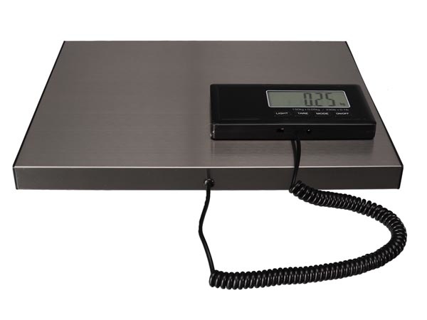 Perel VTBAL502 digitale postweegschaal met afneembaar display 150 kilo
