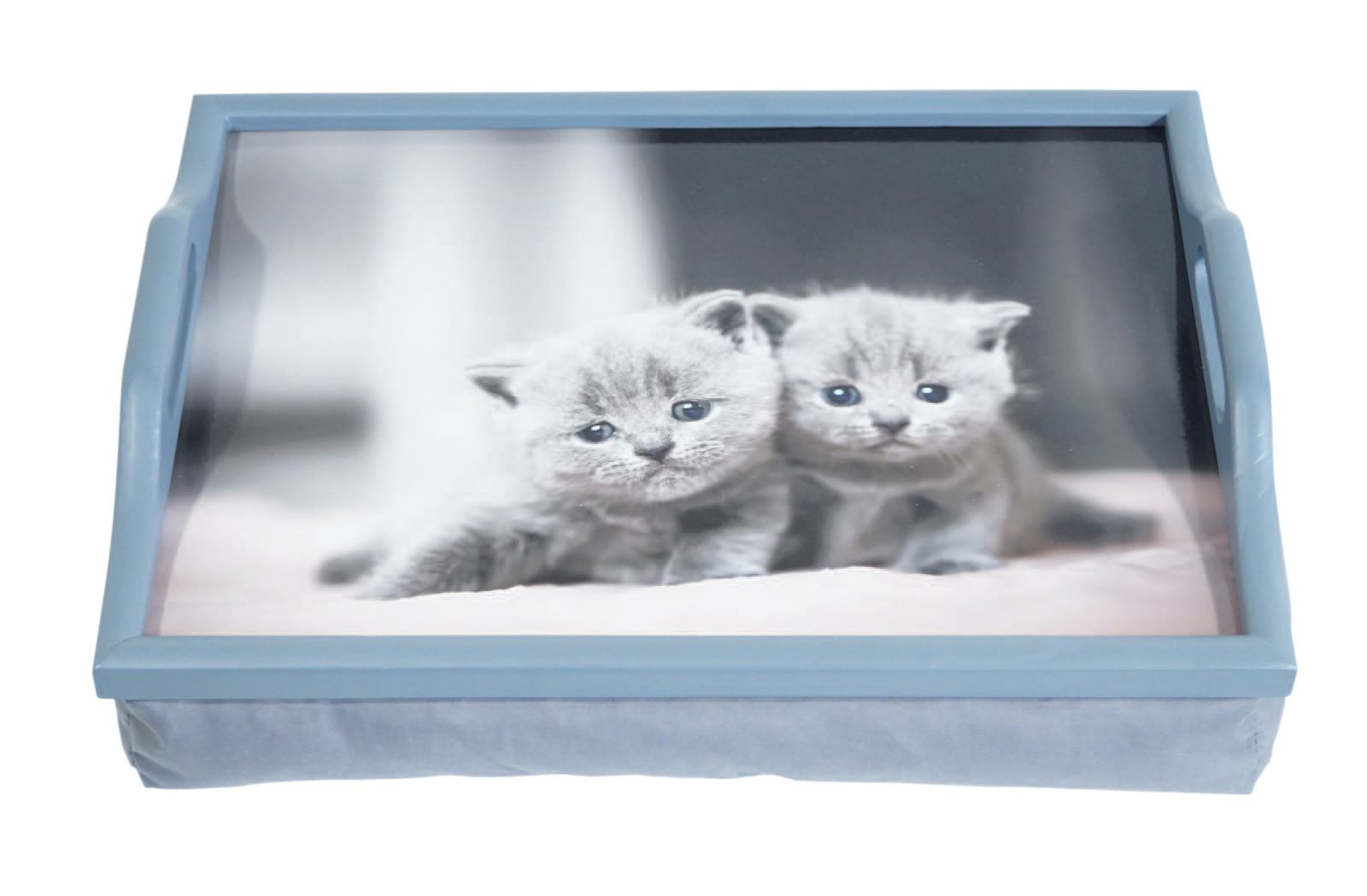 St Helens GH102 dienblad met kussen schoottafel - kittens design