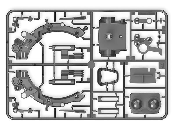Velleman KSR19 robot kit 5 in 1 instelbaar