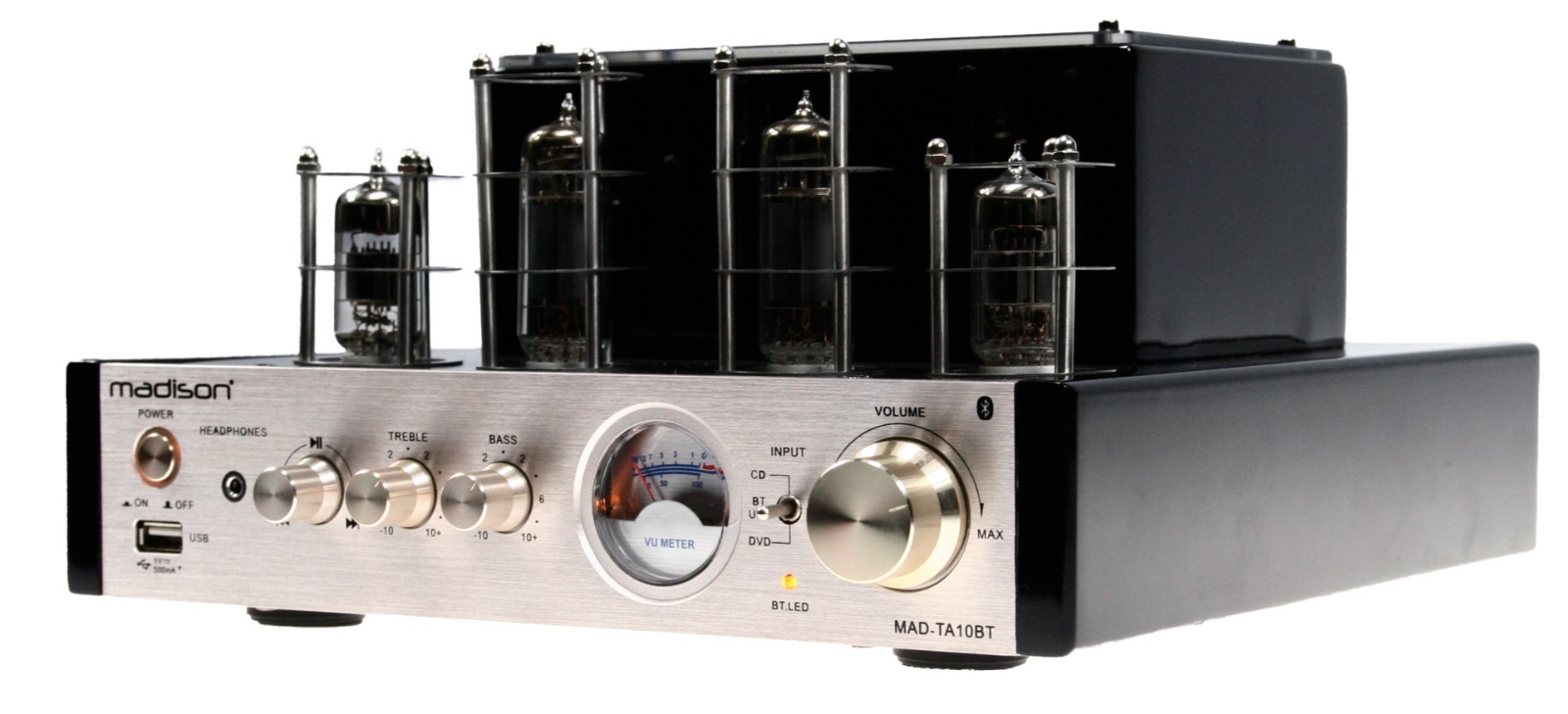 Madison MAD-TA10BT stereo buizenversterker 2 x 25 watt