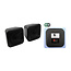 e-audio E-Audio B420B kleine vochtbestendige luidspreker set 80 watt zwart