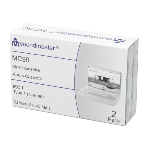 Soundmaster MC90 - 2 stuks Cassettebandjes