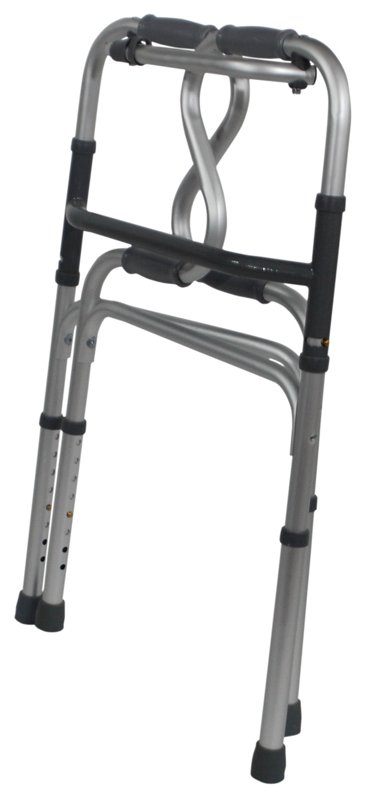Aidapt VP179A aluminium looprek met sta op hulp inklapbaar