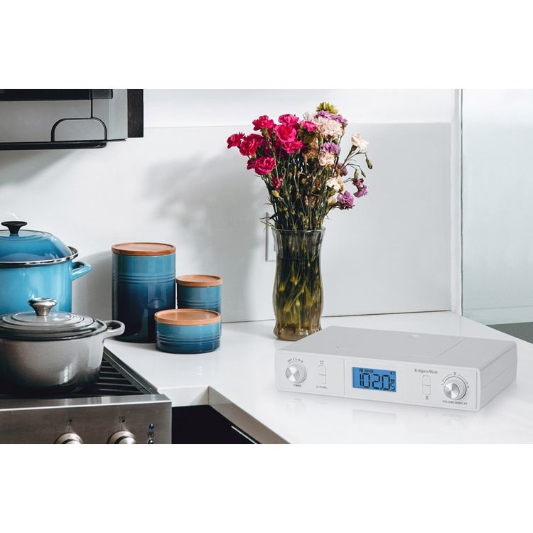 Krüger&Matz KM0817 onderbouwradio met FM en Bluetooth