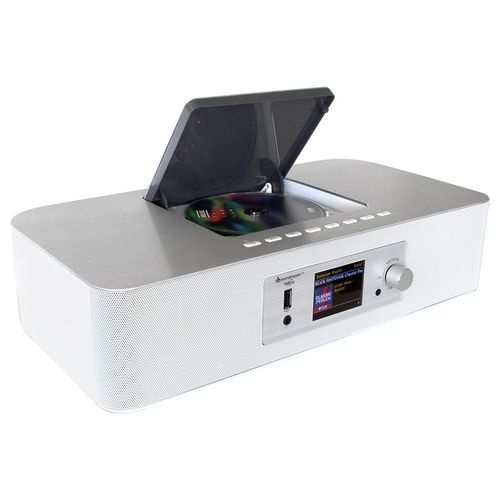 Soundmaster ICD2020WE Internetradio DAB+, FM , CD en netwerkspeler, wit