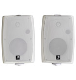 E-audio E-Audio Actieve luidsprekers met ophangbeugel Bluetooth en AUX input 60 Watt Wit