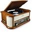 Soundmaster Soundmaster NMC549DABBE - Nostalgisch muziek center met DAB+ en bluetooth