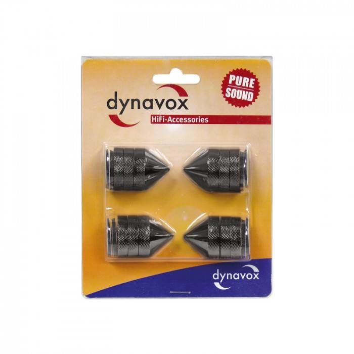 Dynavox - Spikes 4-delig zwart