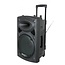 Ibiza Sound Ibiza Sound PORT15VHF-BT 800 Watt Draagbaar PA systeem met USB-MP3, REC, VOX,Bluetooth - Zwart