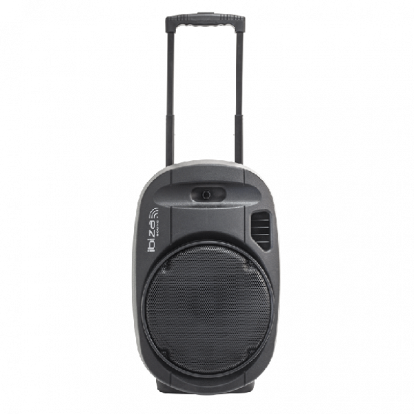 Ibiza PORT12UHF-MKII draagbaar geluidssysteem 700 Watt met accu en microfoons