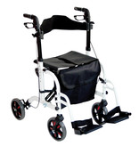 Aidapt Aidapt VP184 2 in 1 rollator rolstoel wit