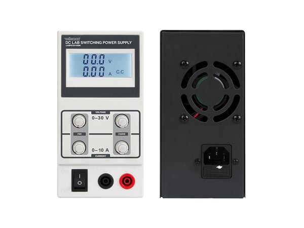 Velleman LABPS3010SM Labvoeding, regelbaar 0 - 30 Volt 0 - 10 Ampere 420 Watt Aantal uitgangen 1 x