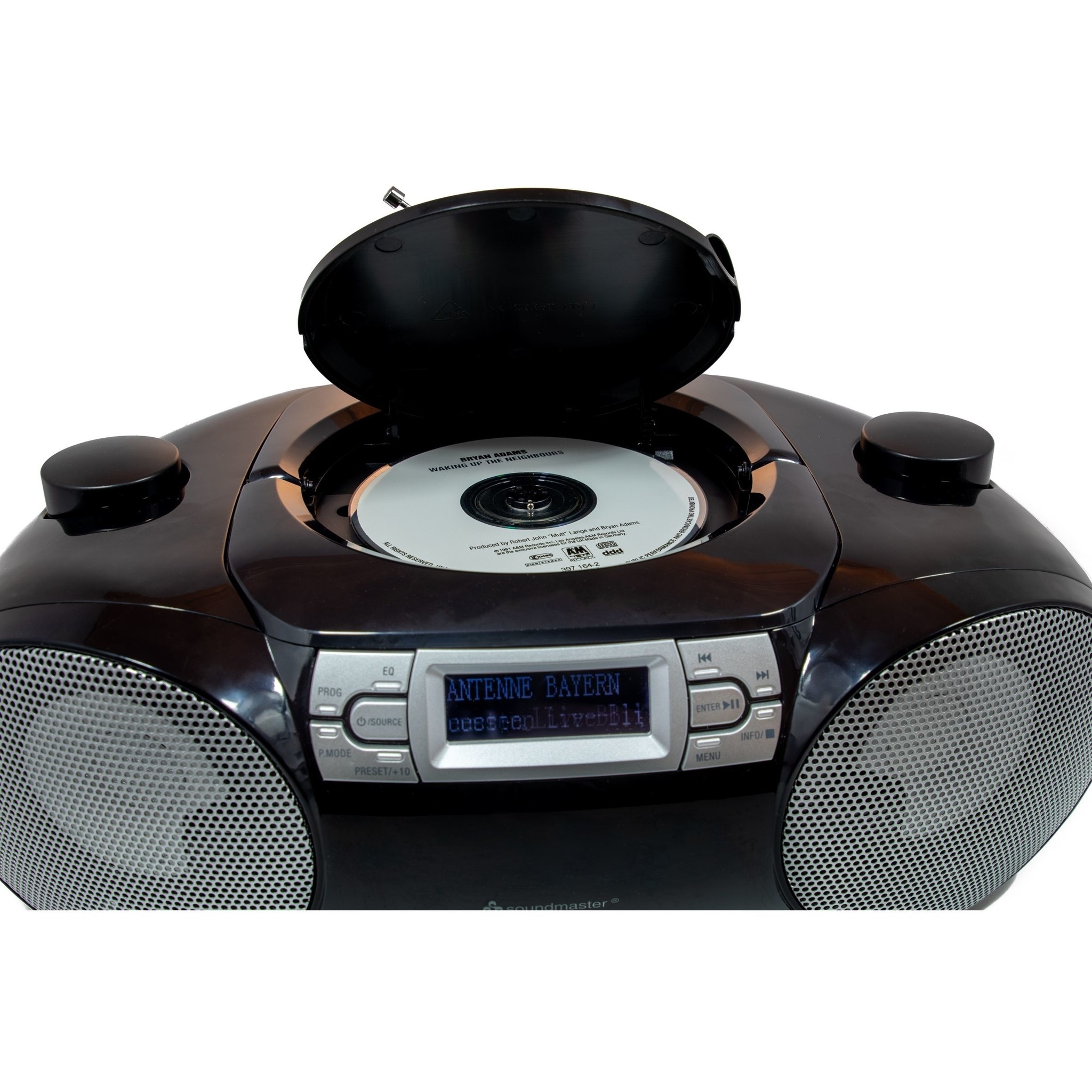 Soundmaster SCD8100SW DAB+ Boombox met CD/MP3, USB, SD en Bluetooth