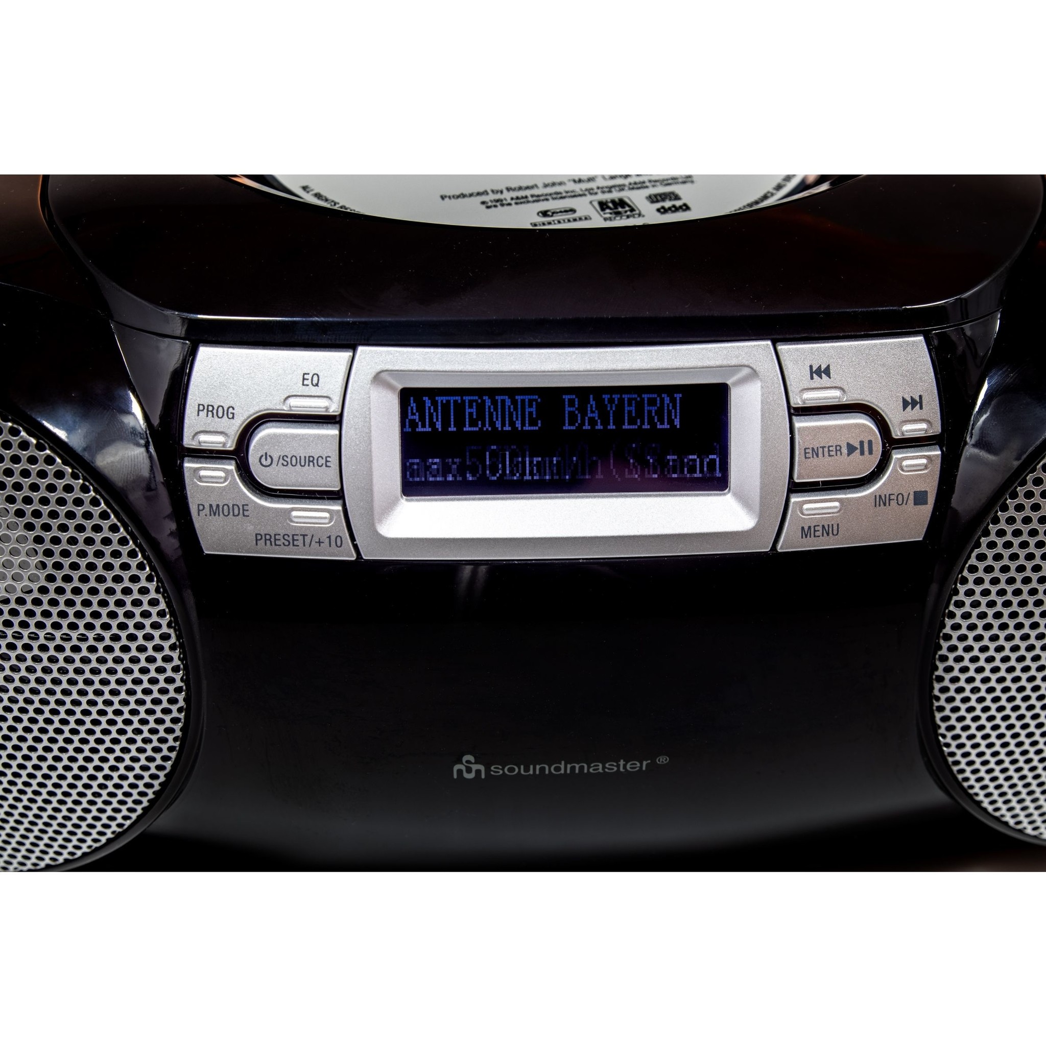 Soundmaster SCD8100SW DAB+ Boombox met CD/MP3, USB, SD en Bluetooth