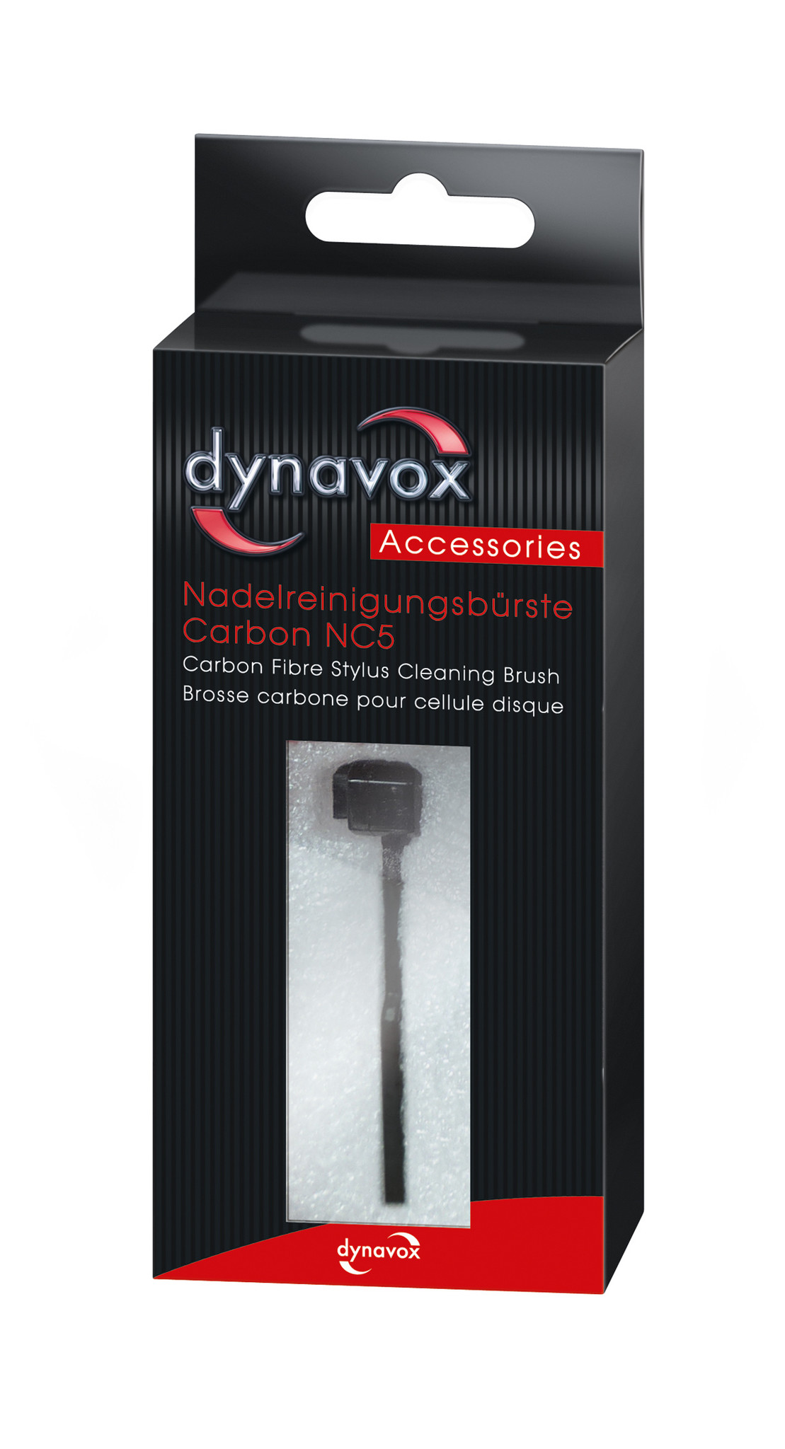 Dynavox Naaldreinigingsborstel NC6 Carbon