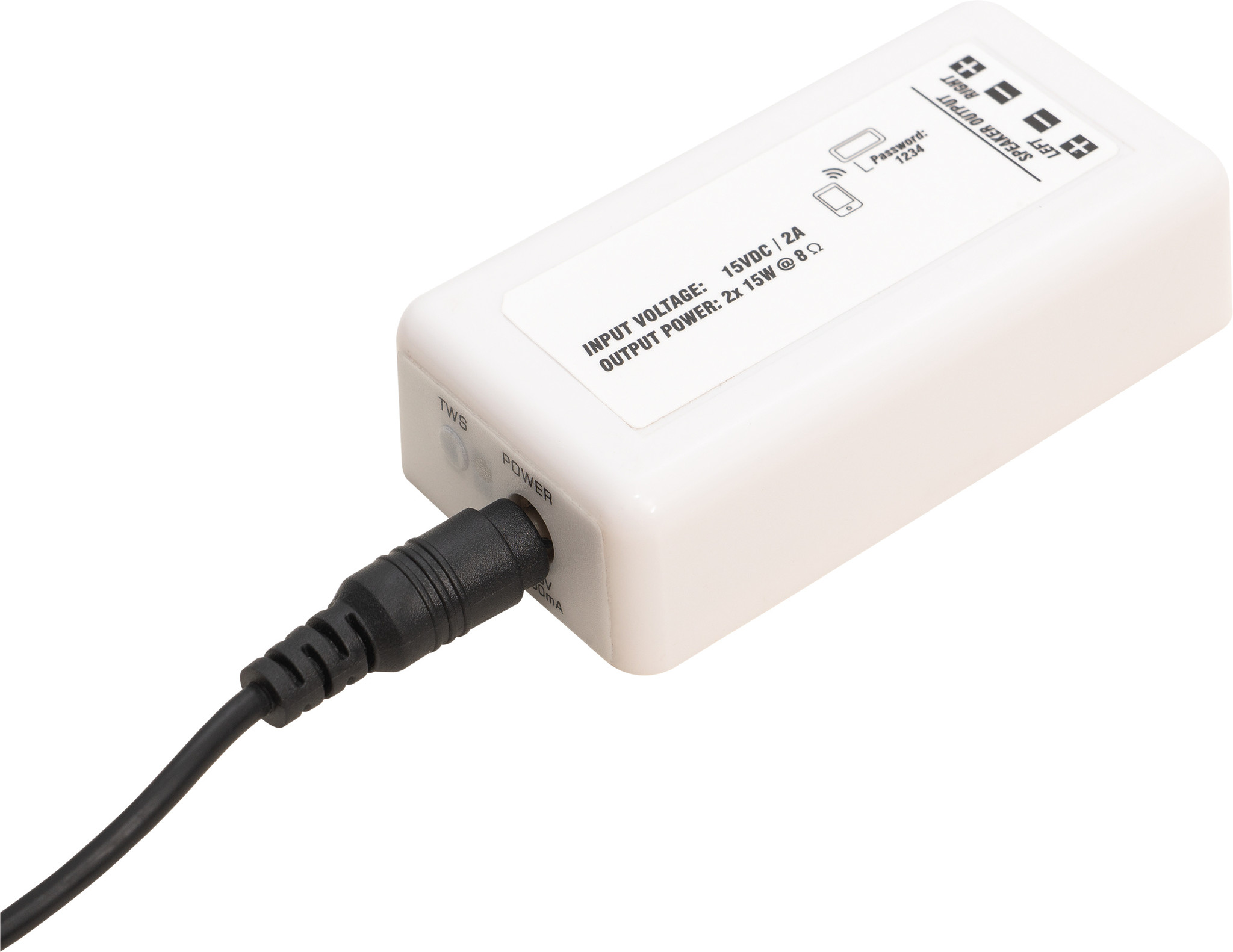 e-audio B431ABL Bluetooth versterker 2 x 15 watt - zonder wachtwoord