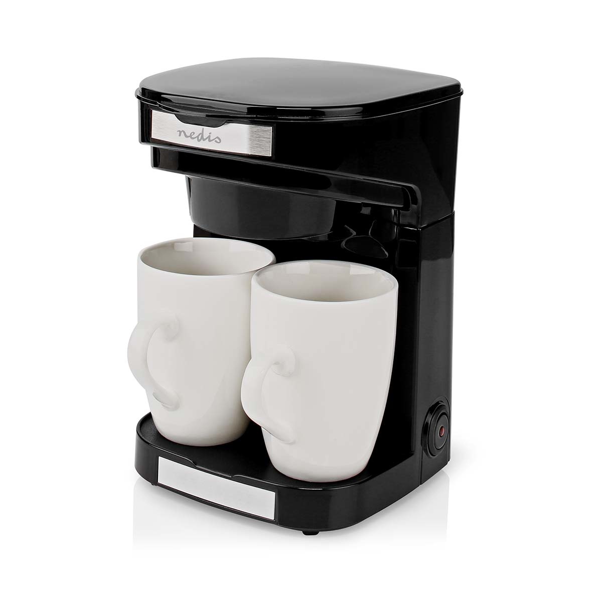 Uitsluiten afbreken omroeper Nedis KACM140EBK koffiezetapparaat met 2 kopjes | Maxtotaal! - Maxtotaal