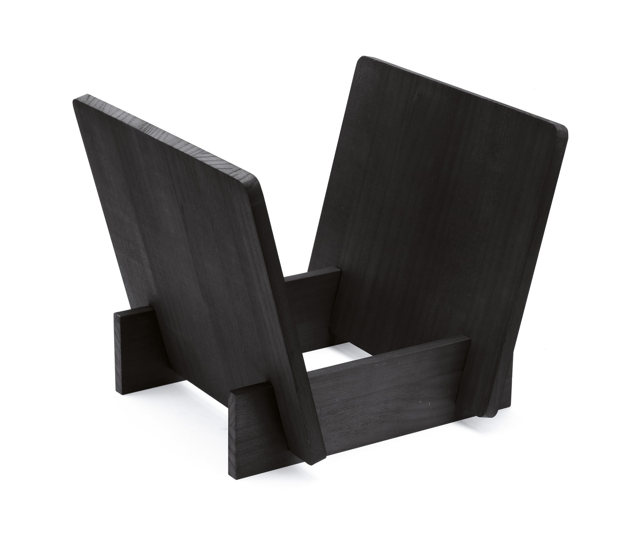 Dynavox ST40 houten LP standaard maximaal 40 albums zwart