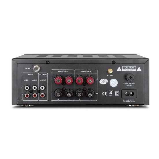 Dynavox Dynavox VT-80MK stereo versterker met bluetooth en tuner