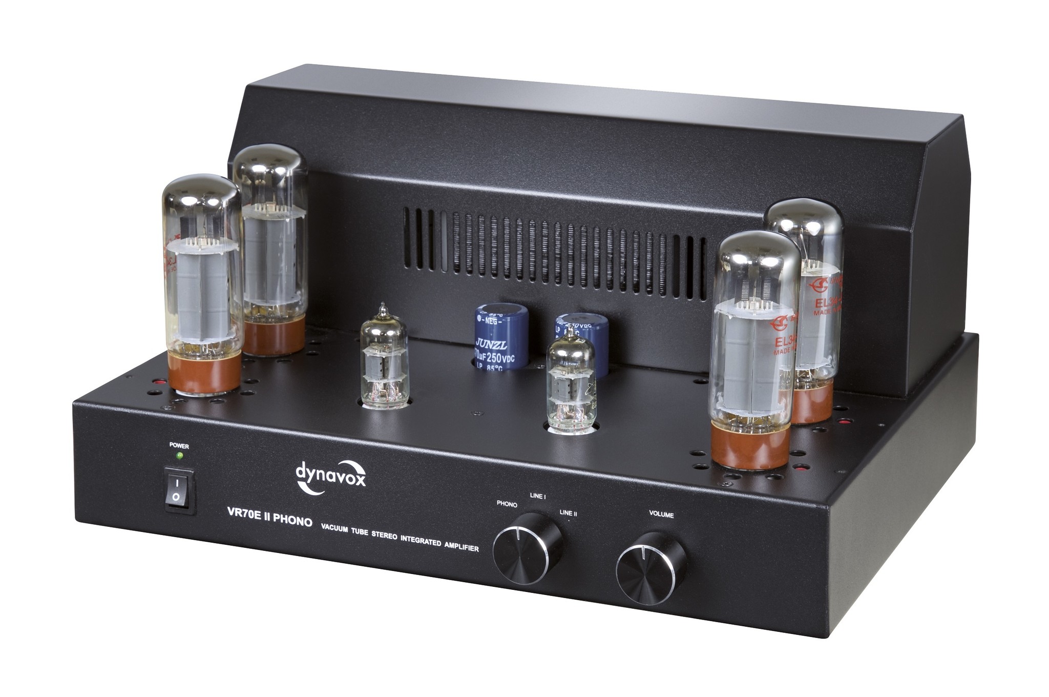 Dynavox VR-70E-II buizenversterker met phono ingang