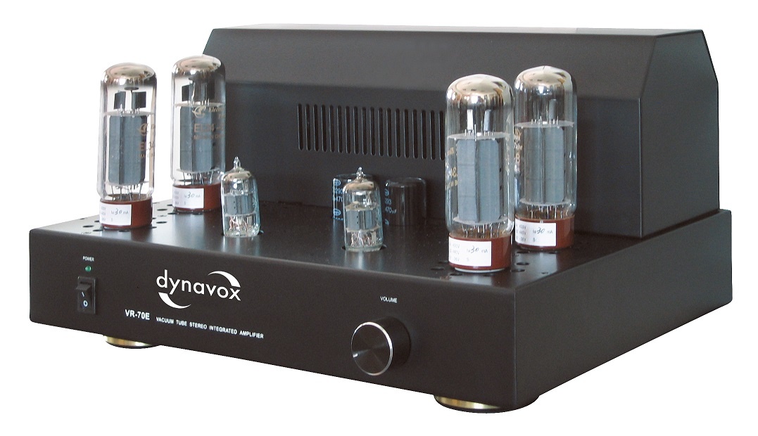 Dynavox VR-70E stereo buizenversterker zwart