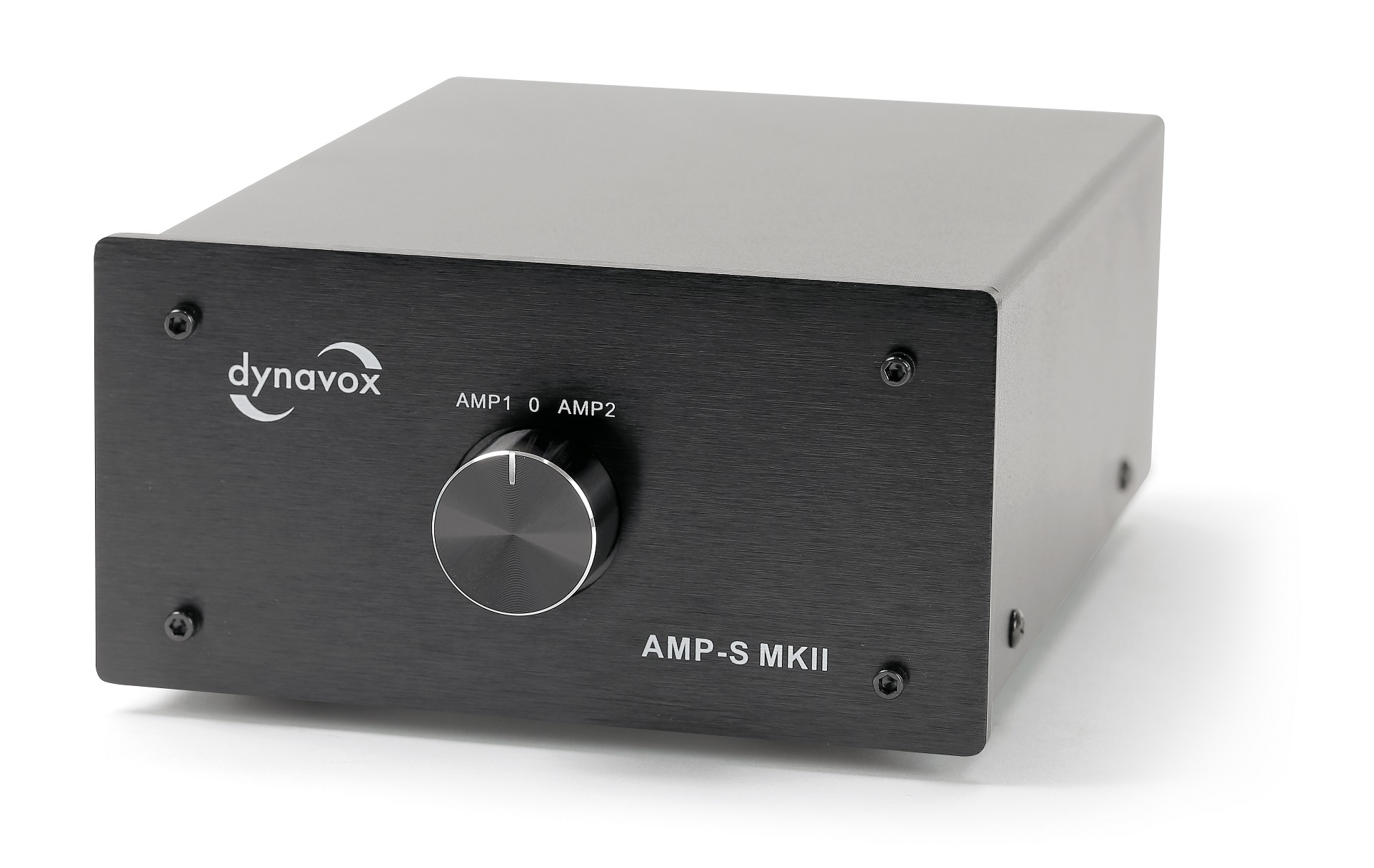 Dynavox AMP-S MKII zwart schakelaar voor 2 versterker op 1 set speakers