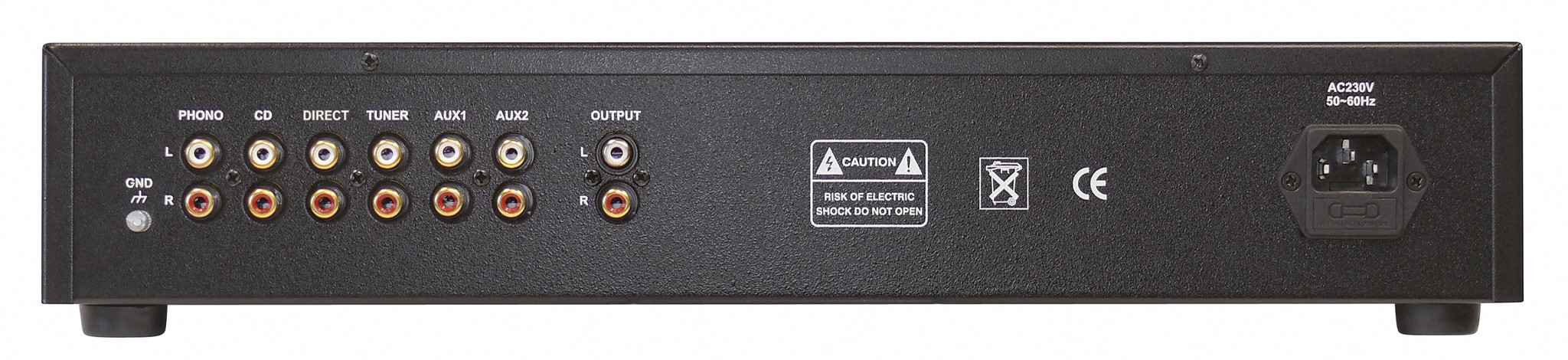 Dynavox TPR-43 buis voorversterker met phono MM/MC ingang - zilver