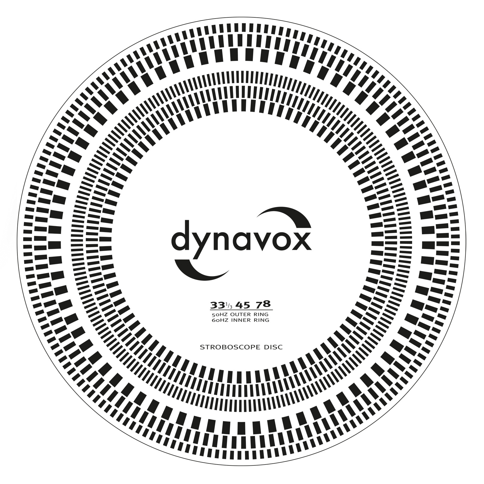 Dynavox - Pick-up afregel sjabloon