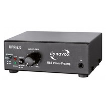 Dynavox UPR-2.0 USB pick up voorversterker - zwart