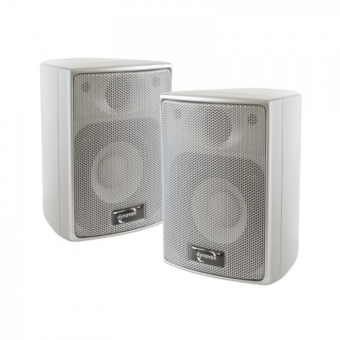 Dynavox Boxenset 60 Watt in het zilver