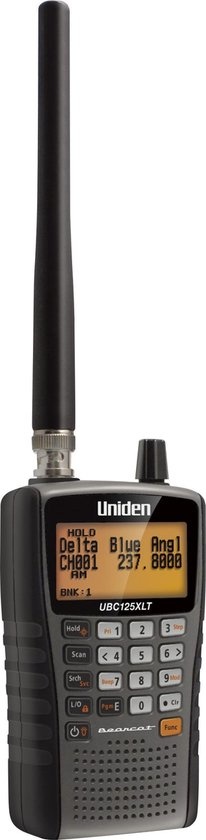 Uniden bearcat UBC-125XLT Scanner Ontvanger Luchtvaart