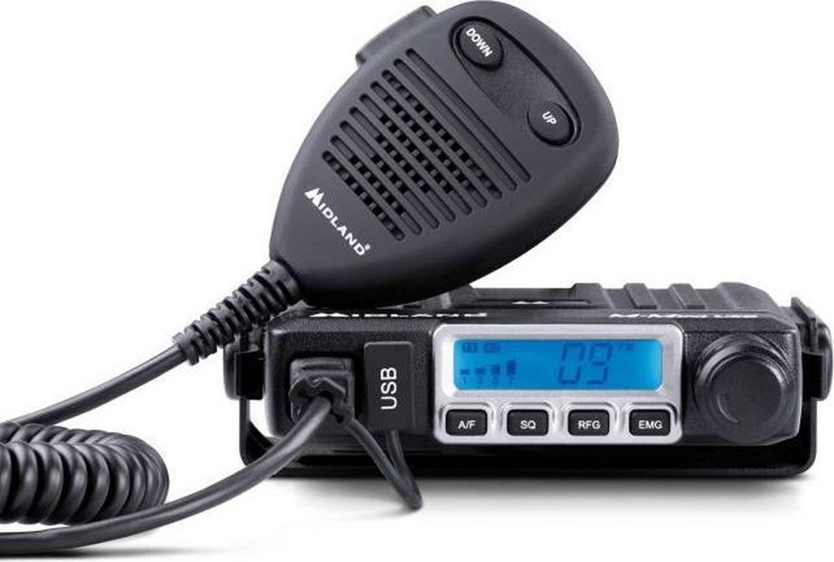 Midland CB GO USB 27 mc bakje met antenne