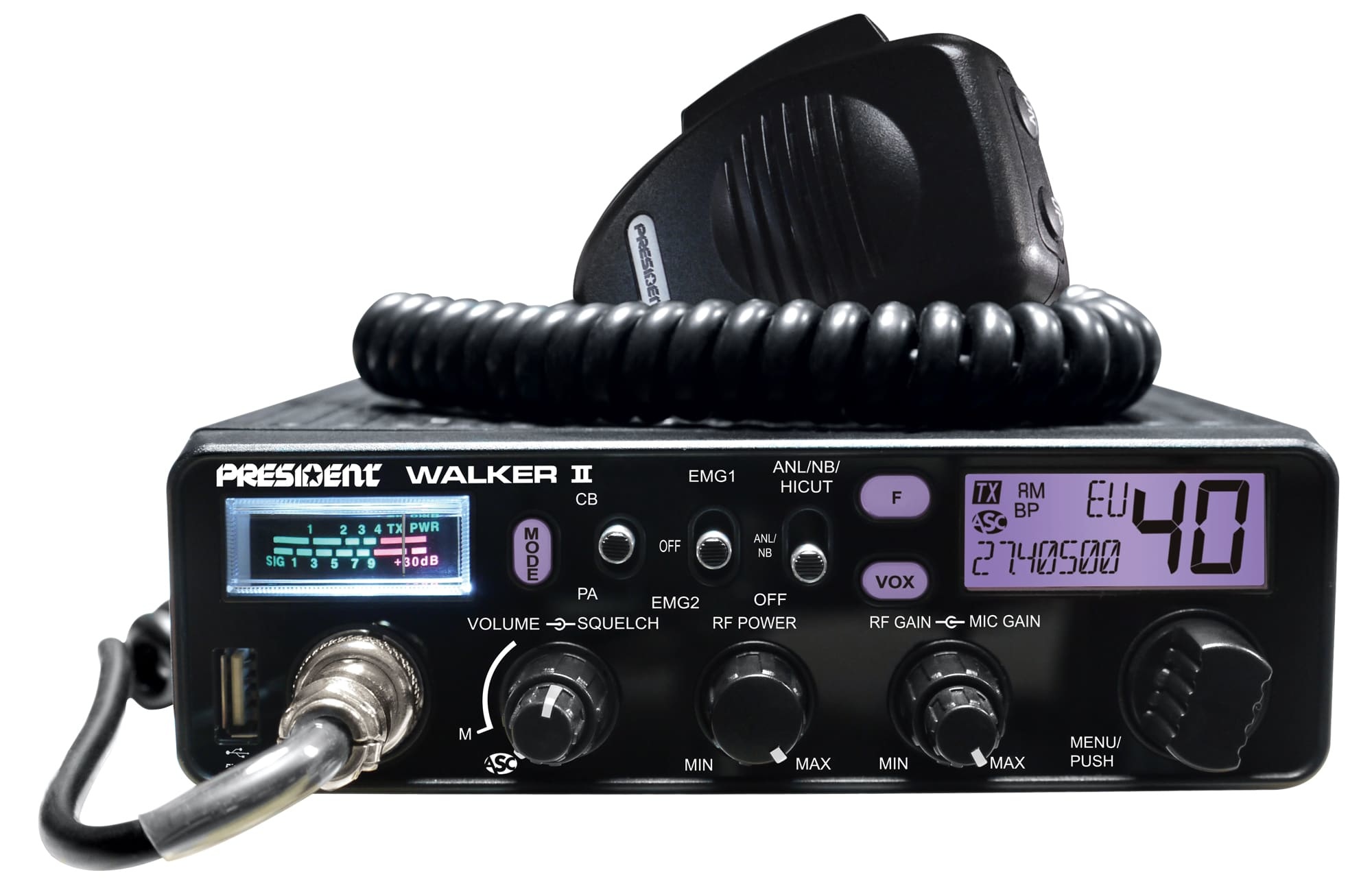 President Walker II ASC 27 MC bakje