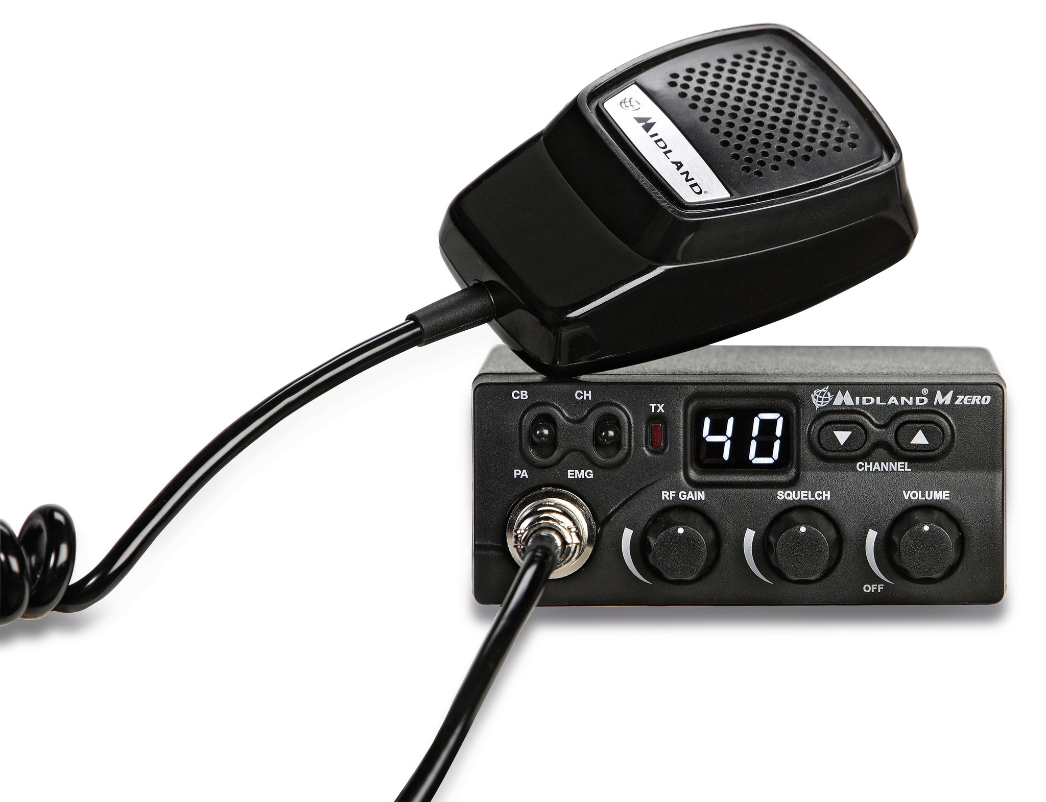 Midland M-zero plus AM-FM CB radio 27MC bakje