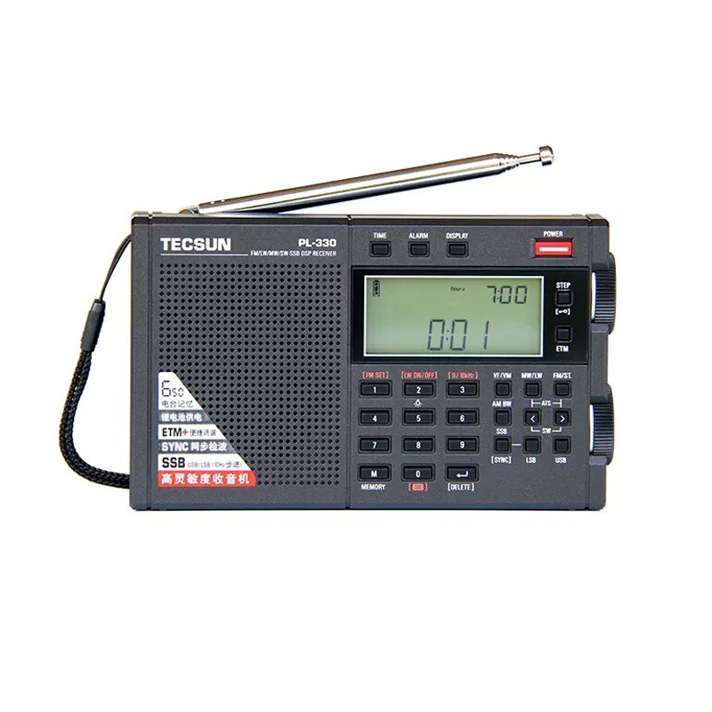 Tecsun Tecsun PL-330 - Wereldontvanger met ETM - AM / FM / SSB