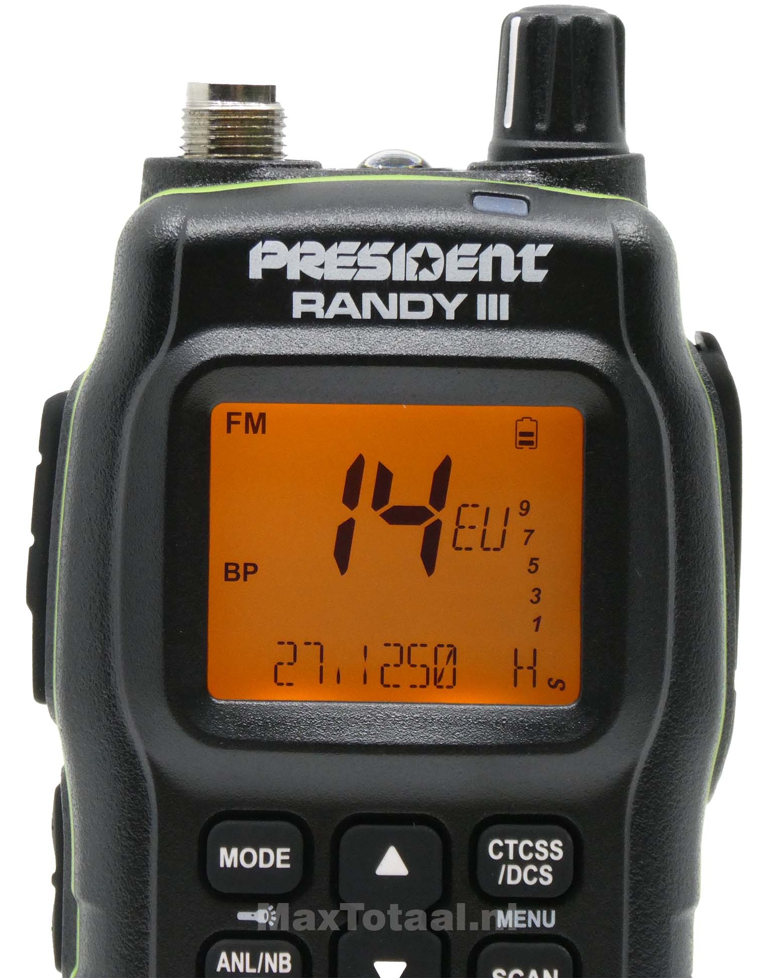 President Randy III ASC 27 mc portofoon