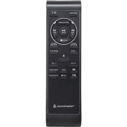Soundmaster MCD5550DBR - Muziekcenter met platenspeler bruin